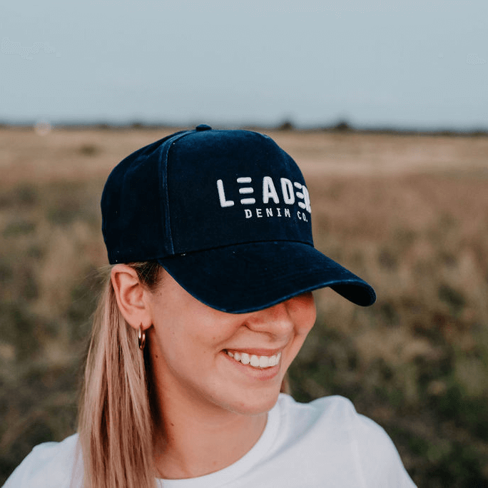 🎁 Chino Trucker Cap - Navy (100% off)