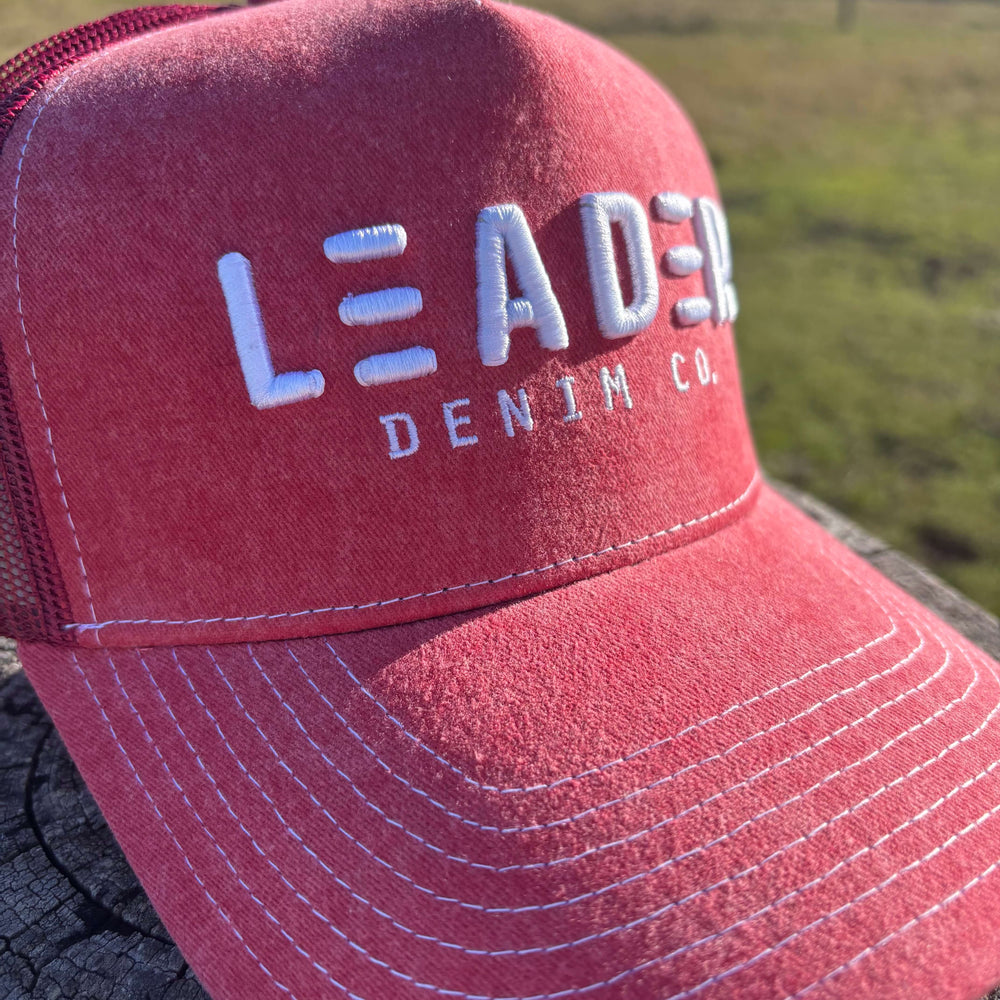 
                  
                    Chino Trucker Cap - Red
                  
                