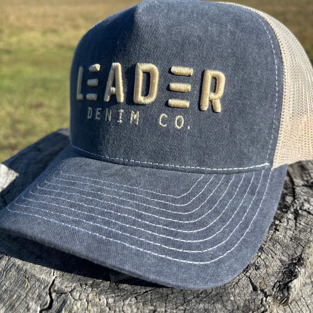 
                  
                    Chino Trucker Cap - Dark Denim
                  
                