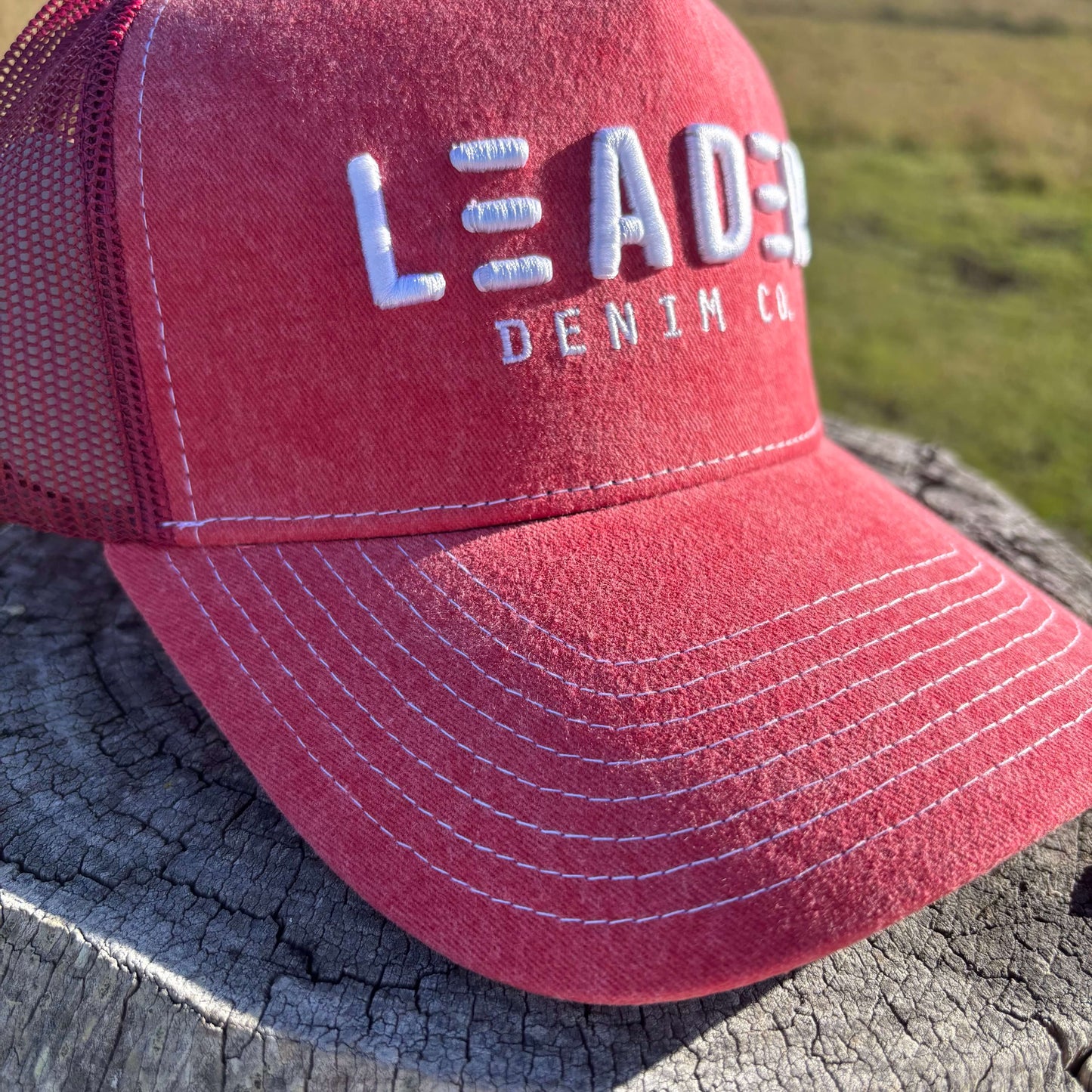 
                  
                    Chino Trucker Cap - Red
                  
                